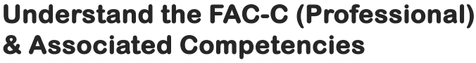 Understand FAC-C program